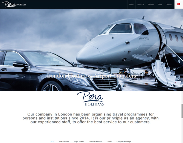 Pera Holidays Web App