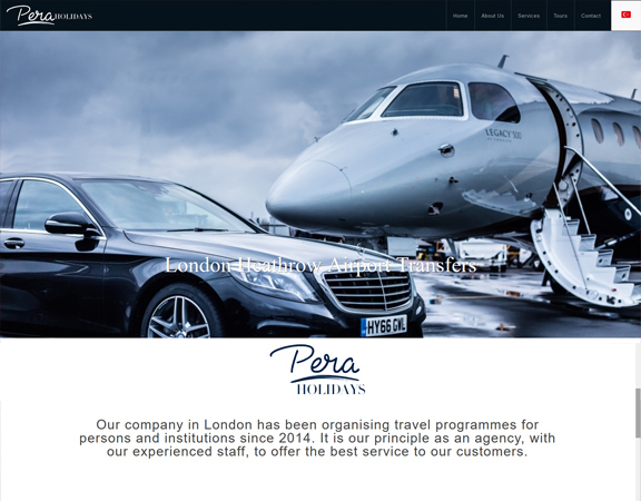 Pera Holidays Web App